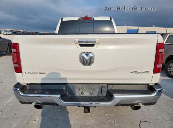 1C6SRFHTXKN673729 2019 RAM 1500 White Rear view