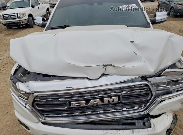 1C6SRFHTXKN925222 2019 RAM 1500 White Widok wnętrza z tyłu