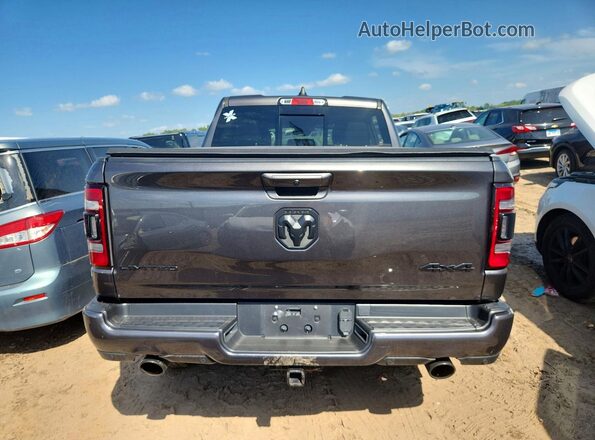 1C6SRFHTXMN834180 2021 RAM 1500 Gray Вид ззаду
