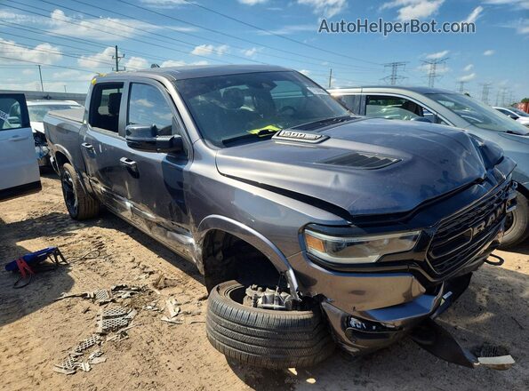 1C6SRFHTXMN834180 2021 RAM 1500 Gray Передня права чверть