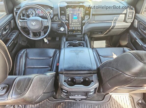 1C6SRFHTXMN834180 2021 RAM 1500 Gray Вид панелі приладів