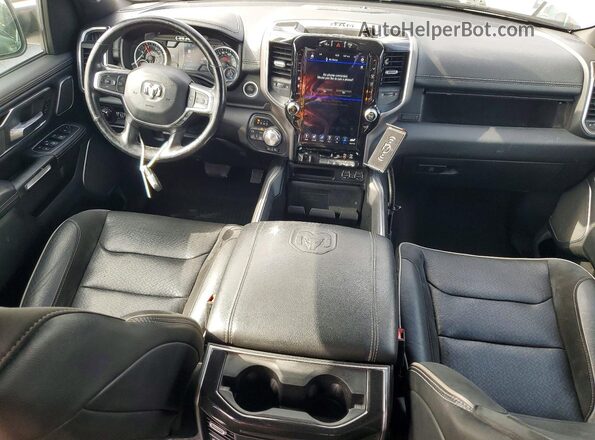 1C6SRFJM9LN227477 2020 RAM 1500 White Dashboard view