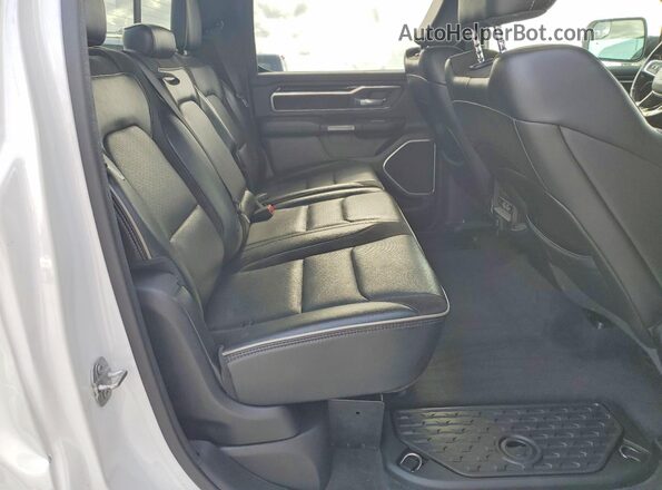 1C6SRFJM9LN227477 2020 RAM 1500 White Rear seats view