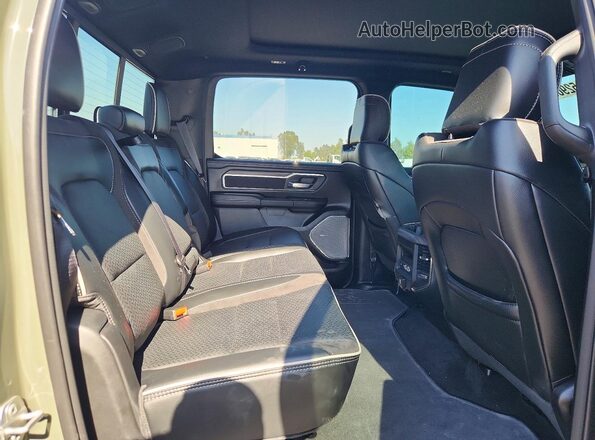 1C6SRFJP2TN196356 2026 RAM 1500 Green Rear seats view