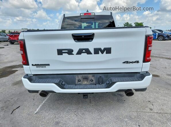 1C6SRFJP5SN713096 2025 RAM 1500 White უკანა ხედი