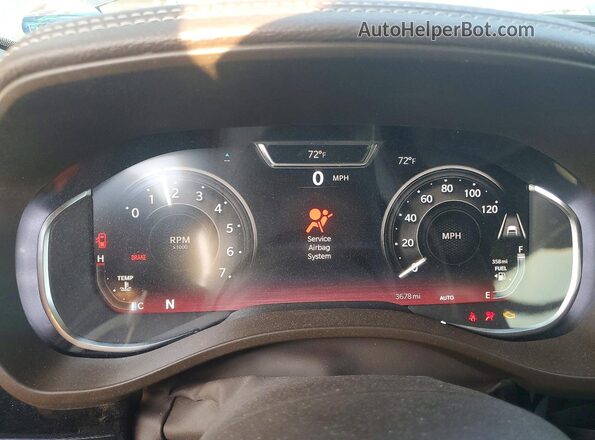 1C6SRFJP7TN171520 2026 RAM 1500 Black Вид щитка приладів