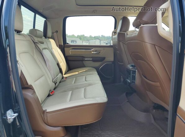 1C6SRFJT1LN207537 2020 RAM 1500 Black Rear seats view
