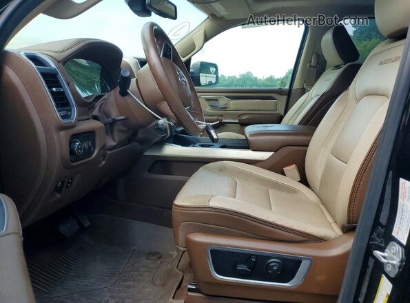 1C6SRFJT1LN207537 2020 RAM 1500 Black Front interior view