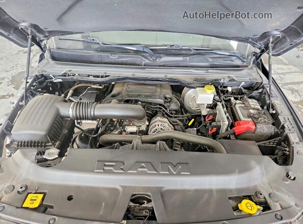 1C6SRFJT1NN458612 2022 RAM 1500 Gray Սալոնի հետևի տեսք