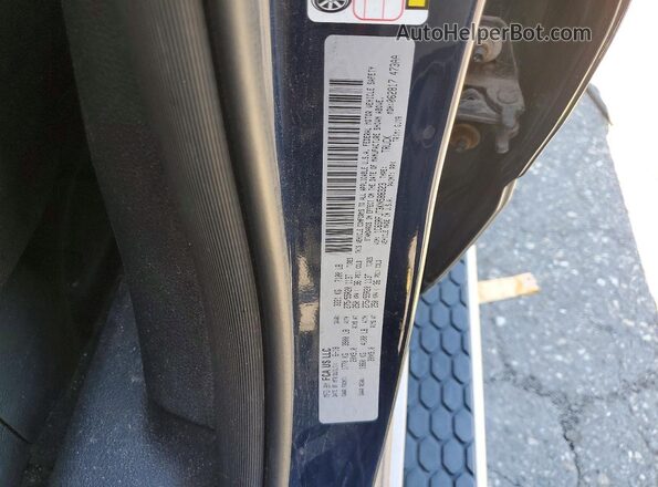 1C6SRFJT3KN588323 2019 RAM 1500 Blue VIN sticker view