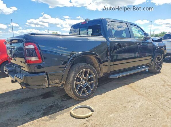 1C6SRFJT3KN708671 2019 RAM 1500 Черный Задняя правая четверть