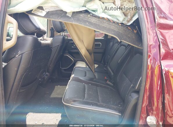 1C6SRFJT3LN244654 2020 RAM 1500 Red Vista de la etiqueta del VIN