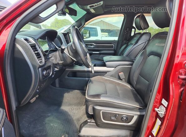 1C6SRFJT3LN299475 2020 RAM 1500 Burgundy Vista interior delantera