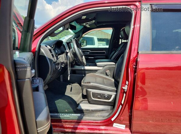 1C6SRFJT3LN299475 2020 RAM 1500 Burgundy Vista del compartimento del motor