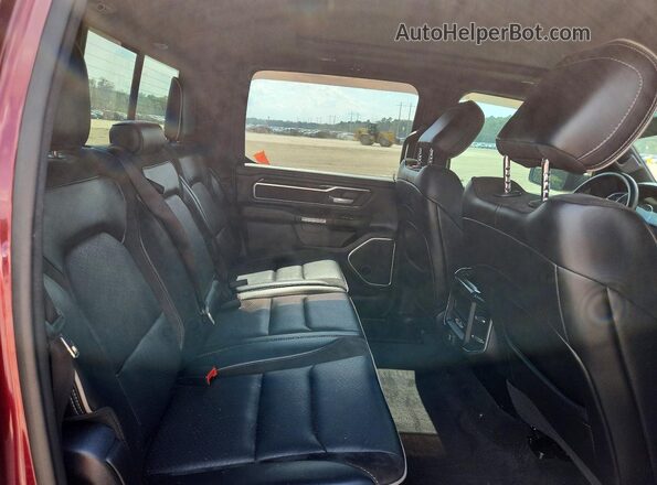 1C6SRFJT3LN299475 2020 RAM 1500 Burgundy Vista de los asientos traseros