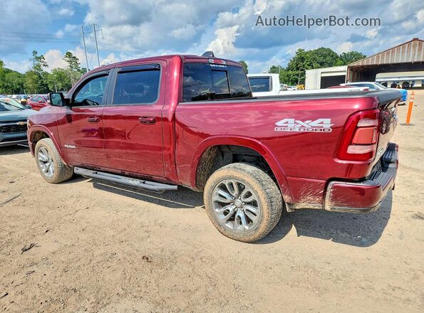 1C6SRFJT3LN299475 2020 RAM 1500 Burgundy Trasero izquierdo