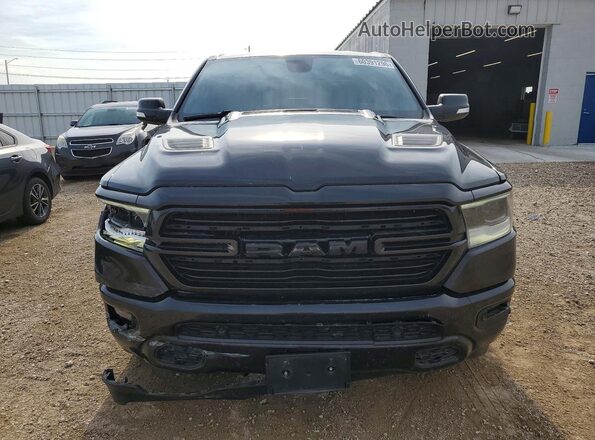 1C6SRFJT3LN328327 2020 RAM 1500 Black Front view