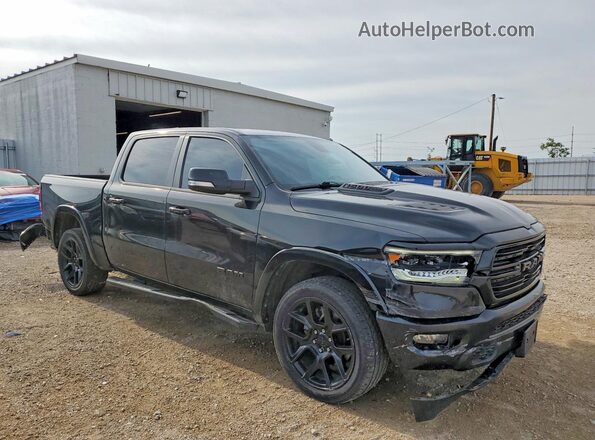 1C6SRFJT3LN328327 2020 RAM 1500 Black Front right