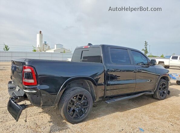 1C6SRFJT3LN328327 2020 RAM 1500 Black Rear right