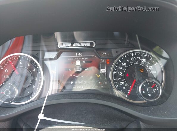 1C6SRFJT3MN553655 2021 RAM 1500 Черный Вид задних сидений