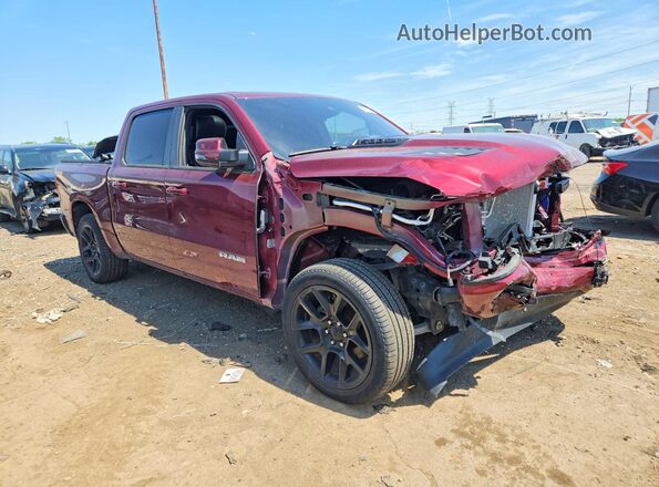 1C6SRFJT3RN218175 2024 RAM 1500 Burgundy წინა მარჯვენა