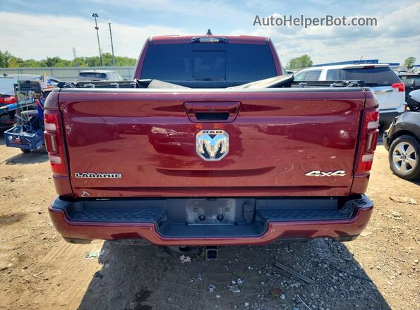 1C6SRFJT3RN218175 2024 RAM 1500 Burgundy უკანა ხედი