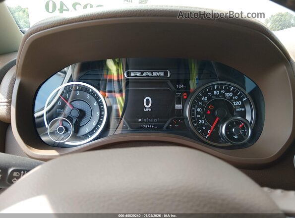 1C6SRFJT4LN325422 2020 RAM 1500 White უკანა სავარძლების ხედი