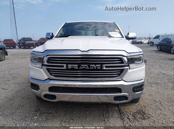 1C6SRFJT4LN325422 2020 RAM 1500 White უკანა სალონის ხედი