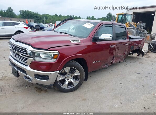 1C6SRFJT4LN416545 2020 RAM 1500 Red Przód lewy