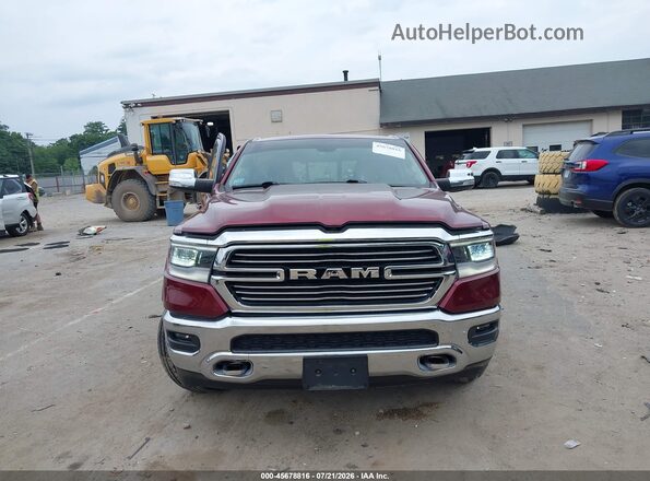 1C6SRFJT4LN416545 2020 RAM 1500 Red Widok wnętrza z tyłu