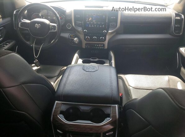1C6SRFJT4LN418666 2020 RAM 1500 Black Առջևի վահանակի տեսք