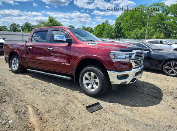 1C6SRFJT4MN635619 2021 RAM 1500 Burgundy Передня права чверть