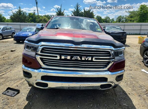 1C6SRFJT4MN635619 2021 RAM 1500 Burgundy Вид спереду