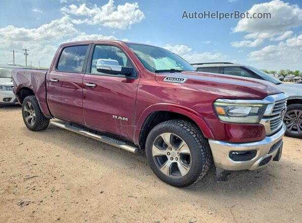 1C6SRFJT4MN778506 2021 RAM 1500 Burgundy Front right