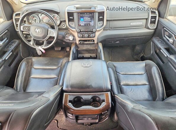 1C6SRFJT4MN778506 2021 RAM 1500 Burgundy Dashboard view