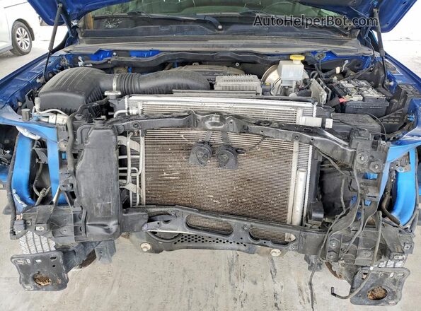 1C6SRFJT4NN473282 2022 RAM 1500 Blue Սալոնի հետևի տեսք