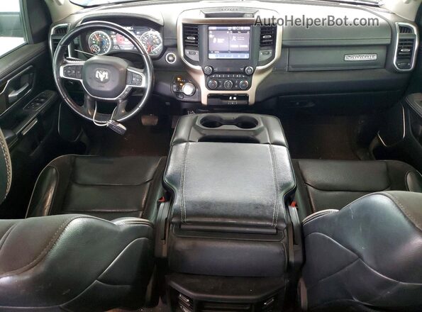 1C6SRFJT4NN473282 2022 RAM 1500 Blue Առջևի վահանակի տեսք