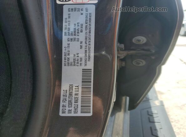 1C6SRFJT5MN733624 2021 RAM 1500 Black Widok komory silnika
