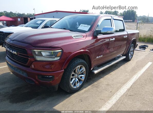 1C6SRFJT5MN806555 2021 RAM 1500 Red Front left