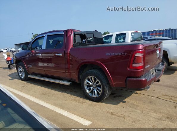 1C6SRFJT5MN806555 2021 RAM 1500 Red 360 interior view