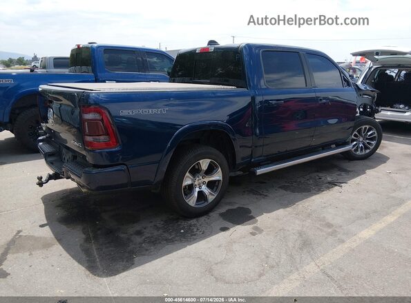 1C6SRFJT6LN178486 2020 RAM 1500 Blue Rear right