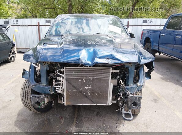 1C6SRFJT6LN178486 2020 RAM 1500 Blue Rear interior view