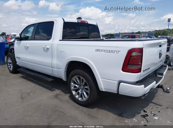 1C6SRFJT6MN678973 2021 RAM 1500 White Tył lewy