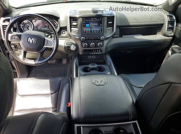 1C6SRFJT6MN775980 2021 RAM 1500 Gray Вид панелі приладів