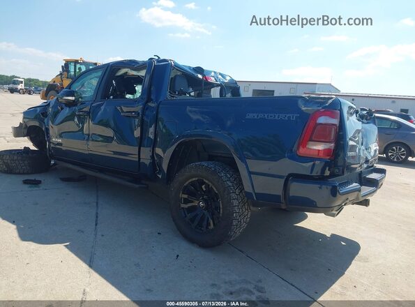 1C6SRFJT6NN206676 2022 RAM 1500 Blue Հետևի ձախ