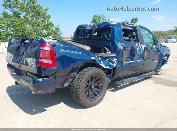 1C6SRFJT6NN206676 2022 RAM 1500 Blue Հետևի աջ