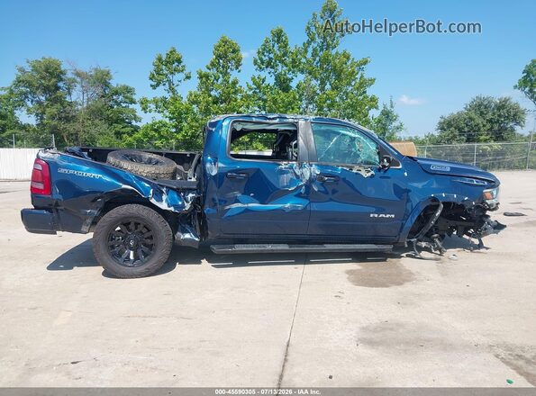 1C6SRFJT6NN206676 2022 RAM 1500 Blue Սալոնի հետևի տեսք