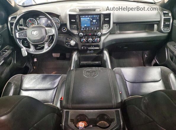 1C6SRFJT6RN103182 2024 RAM 1500 Gray Dashboard view
