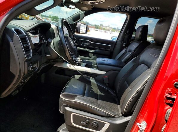 1C6SRFJT7KN874675 2019 RAM 1500 Red Vista interior delantera