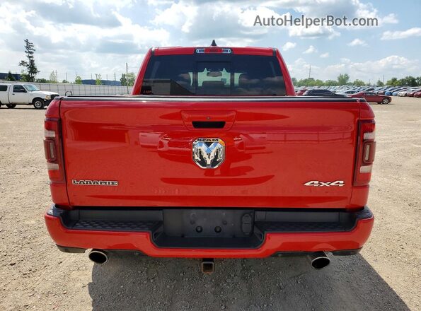 1C6SRFJT7KN874675 2019 RAM 1500 Red Vista trasera
